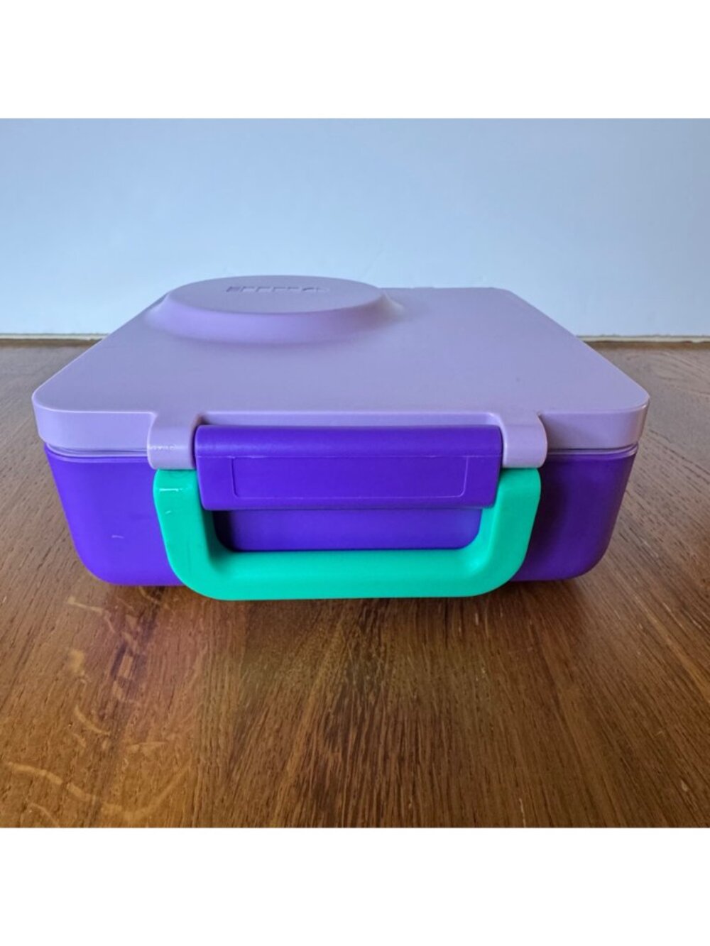 OMIEBOX Kids Lunch Box Purple Aqua School Bento Snacks Omie Snack Child Lunchbox - Picture 7 of 12